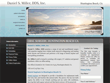 Tablet Screenshot of beachoralsurgery.com